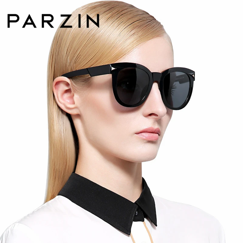 

PARZIN Polarized Sunglasses Women Driver Oversized Frame Vintage Sunglasses for Men Eyewear Gafas De Sol Mujer High Quality