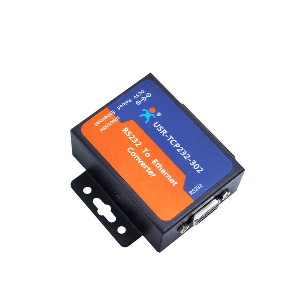 Convertidores USR-TCP232-302 RS232 a Ethernet, servidor UDP TCP IP a módulo cliente, compatible con DHCP/DNS, Webage integrado, COM Virtual