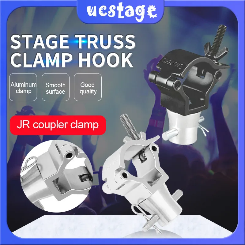 

JR Coupler Clamp 32-35mm Aluminum Stage Light Clamp With Half Coupler For F24 Truss High Quality Stage Accessories