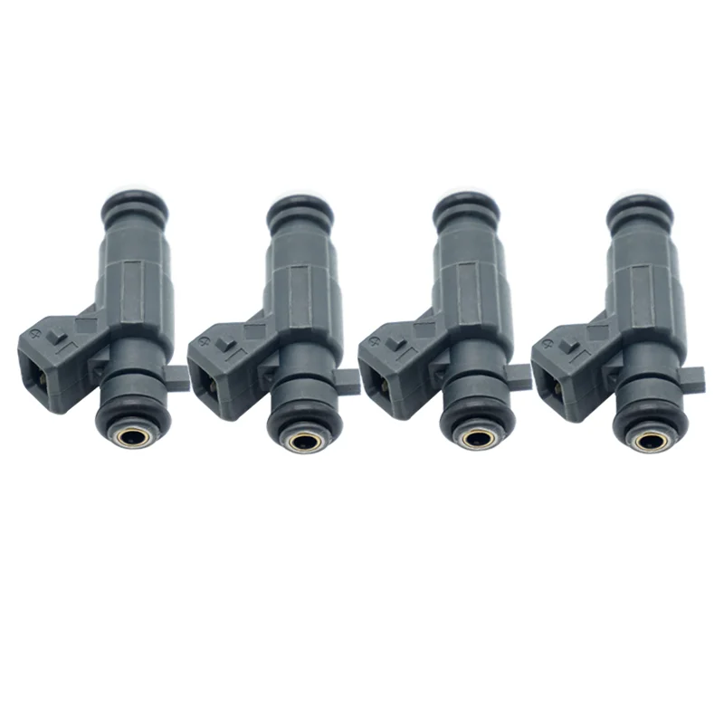 4x 0280156012 High Quality Fuel Injector Nozzles For Prosche Turbo Convertible 911 H6 3.6L GT2 2001 2002 2003 2004 2005