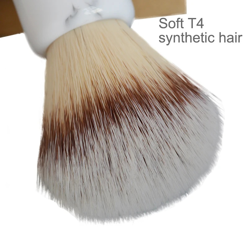 dscosmetic 24mm soft synthetic hair shaving brush with Ink landscape handle