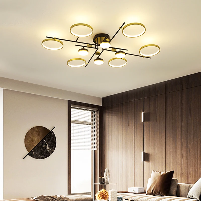 Modern light living room LED ceiling lamp bedroom LED lamp  new ceiling lamp hotel  lighting factory direct LED ceiling light