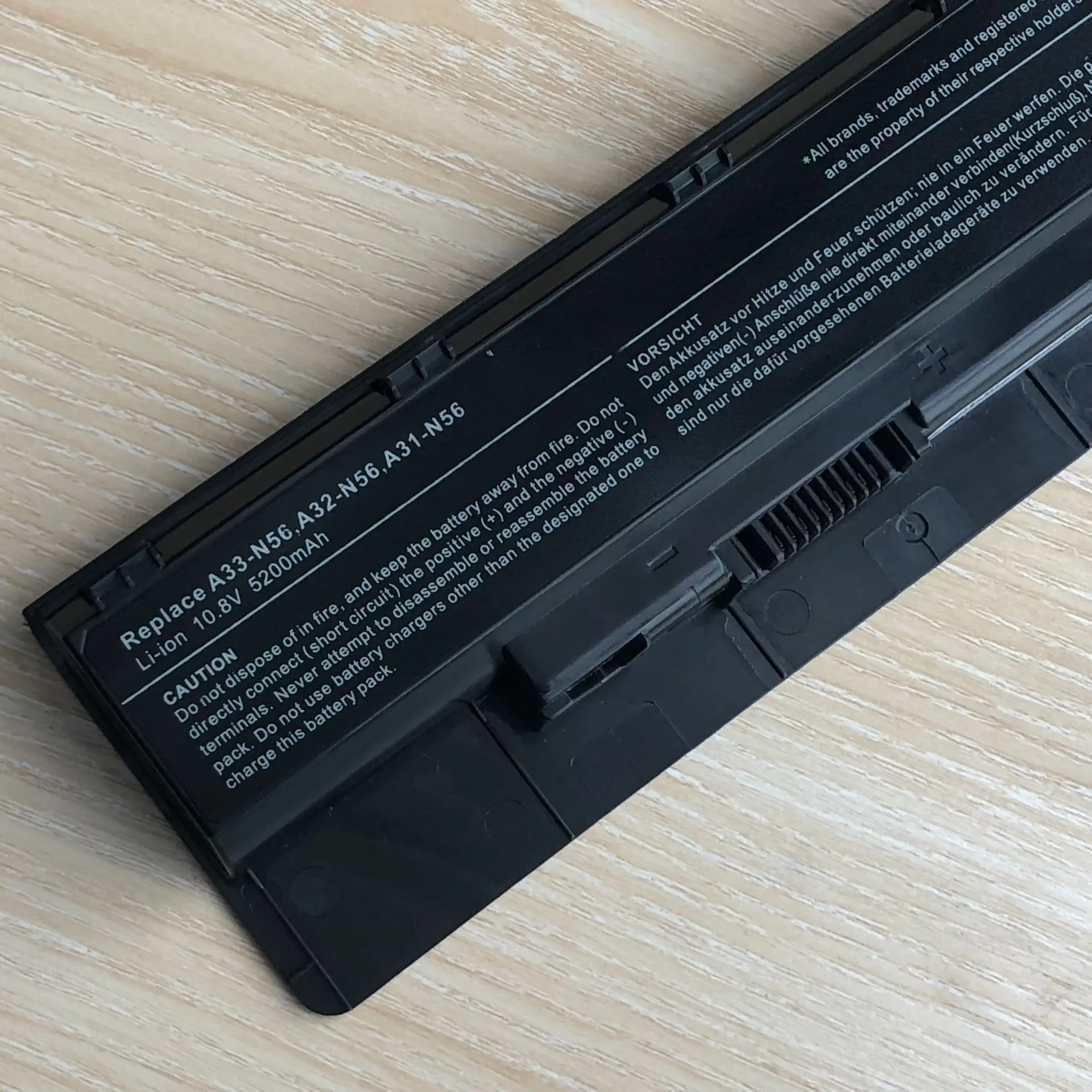 6 Cells Laptop Battery A31-N56 A32-N56 A33-N56 For Asus N56 N56D N56D N56DY N56J N56JK N56VM N56VV N56VZ N56JN N56JR N56V N56VB