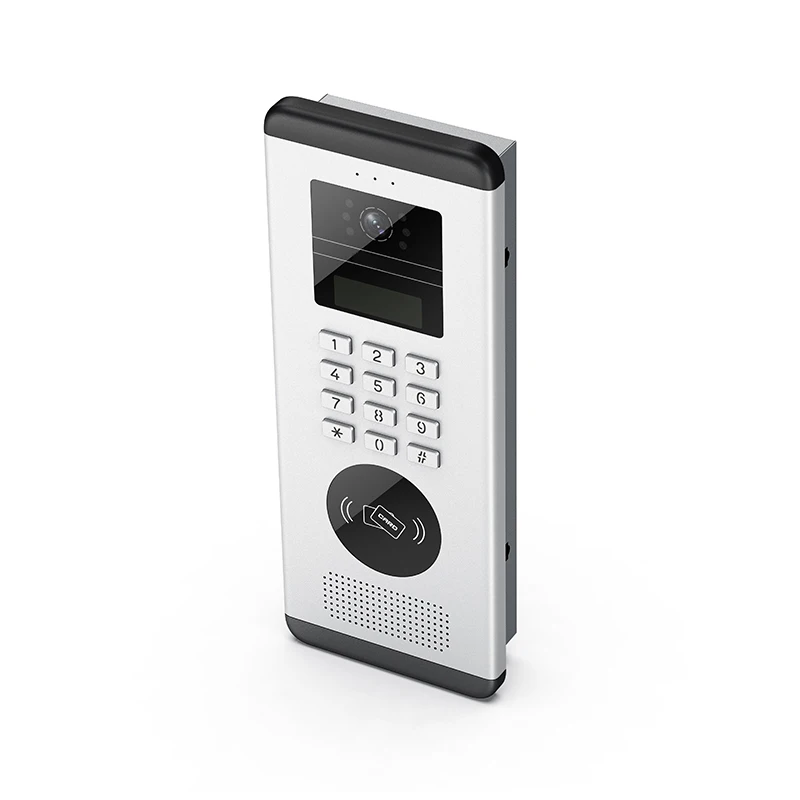 Joytimer Interphone Audio Work With Multi Apartment Intercom With RFID Card Access Keypad For Password Unlock