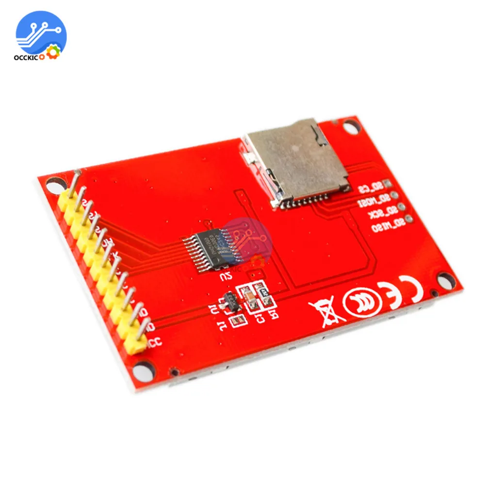 Modulo schermo LCD TFT da 2.0 pollici scheda Display LCD SPI seriale ILI9225 4 Driver IO risoluzione TFT 176*220 5V/3.3V per Arduino fai da te