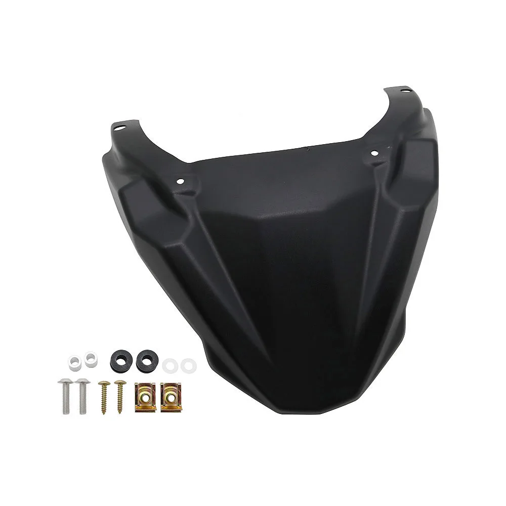 Beak Nose Cone Extension Cover Extra Carbon Fiber Texture Front Wheel Fender For MT-09 FJ09 MT09 Tracer 900 GT 2015-2020