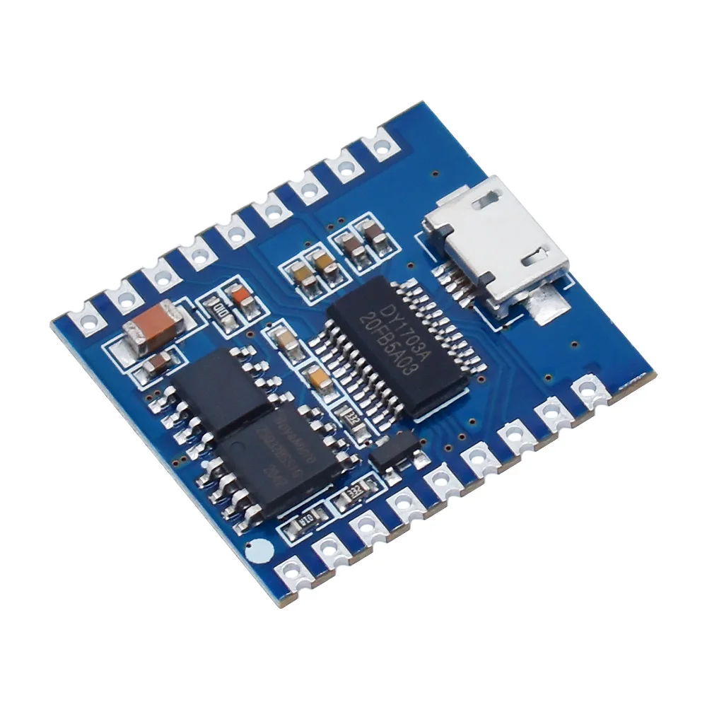 MP3 Player Module Voice Module 4MB Voice Playback IO Trigger Serial Port Control USB Download FLash DY-SV17F image 4