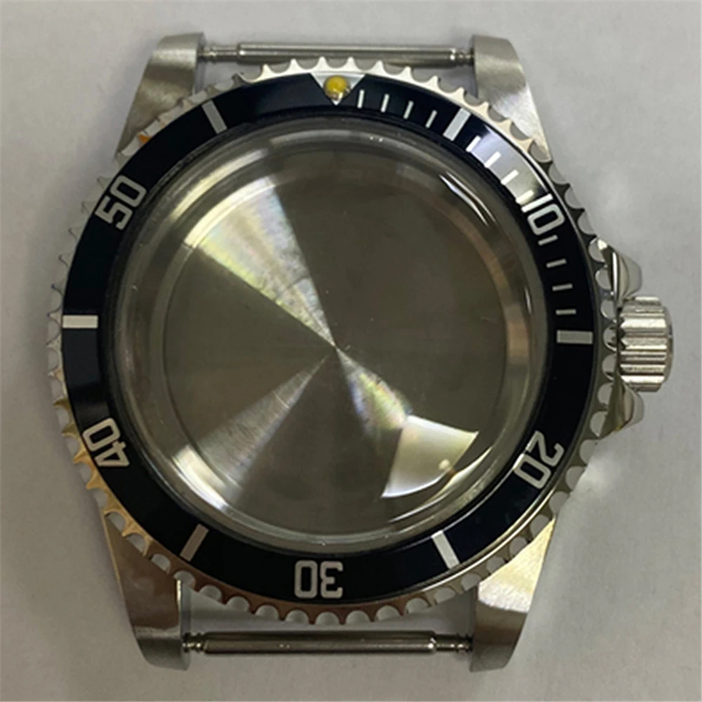 39.5mm Stainless Steel Watch Case for NH35 NH36 Mechanical Movement Modified Case Cover Watches Accessories