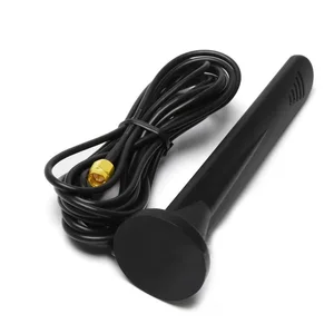 Antena GSM 3G 4G 5G Antena Omni Luar Ruangan Penguatan Tinggi 15dBi RP SMA Pria TS9 CRC9 Antena Magnet Tahan Air untuk Modem Router Wifi 6 antena 5 ghz penjualan terbaik - №