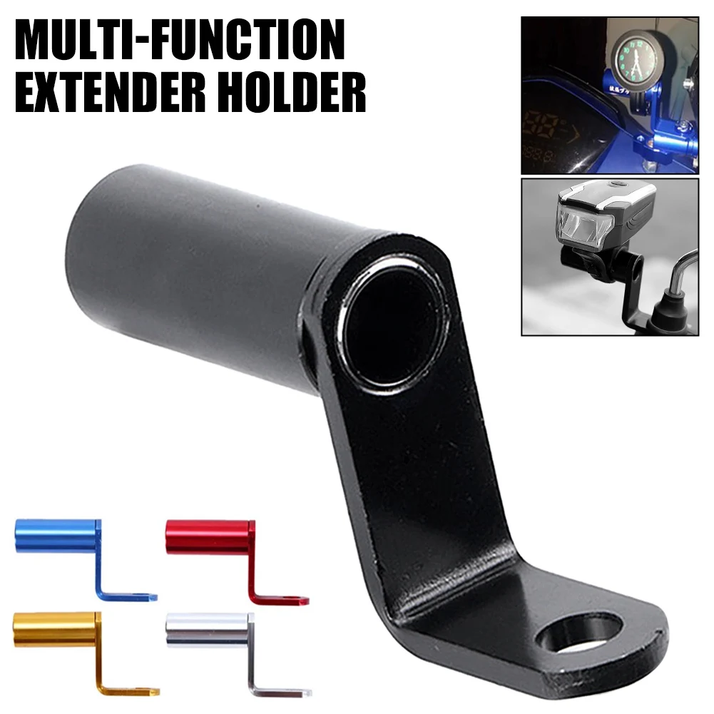 

Motorcycle Accessories Rearview Mirror Mount Extender Bracket Holder Clamp Bar Phone Holder Levers Multiple Function