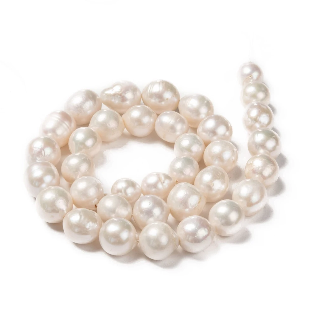 1Strand Natural Freshwater Shell Pearl Beads Strands for jewelry making DIY Bracelet Necklace Women Fashion jewelry Accessories