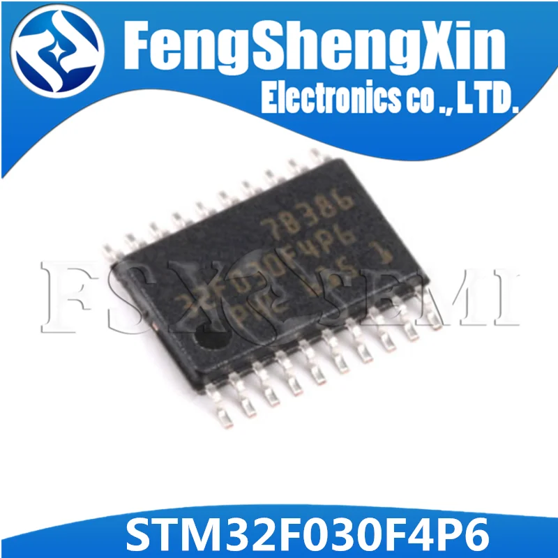 100pcs/lot NEW STM32F030F4P6 32F030F4P6 TSSOP20 STM32F030F4P6TR Value-line ARM-based 32-bit MCU