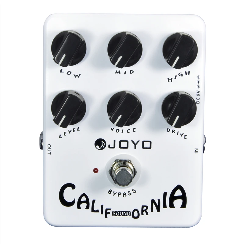 JOYO JF-15 California Sound Overdrive Electric Guitar Effect Pedal Simulation Mesa Boogie MK-II Amplifier Pedal True Bypass