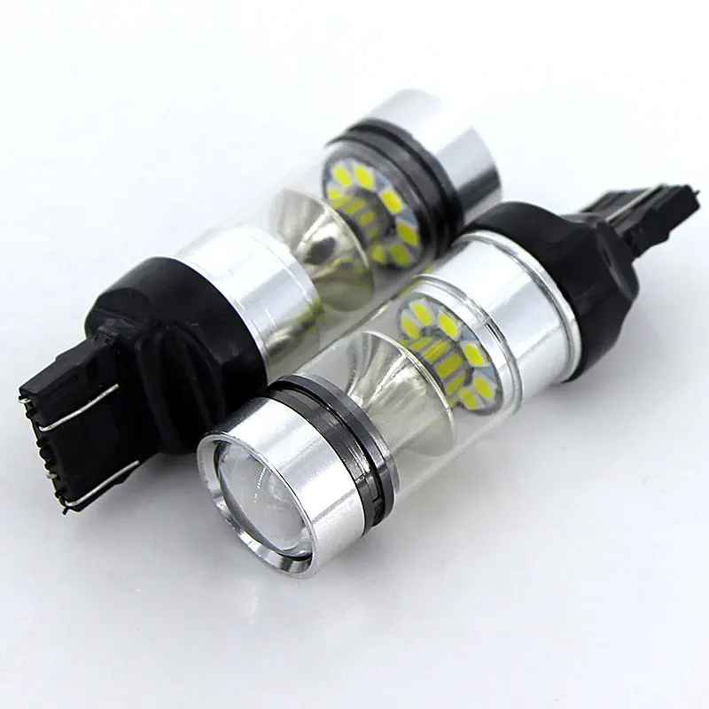2x T20 7443 W21/5W 1200LM 992 LED Bulb 100W 3030 20SMD Car Fog Light Tail Driving Lamp DRL Daytime Running Reverse ,Brake Lights
