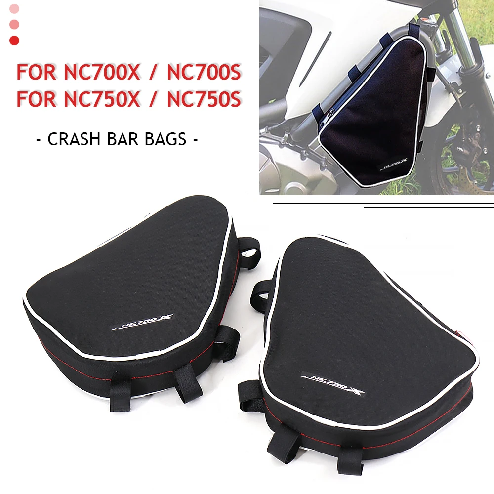 New NC 700 750 X NC 700 750 S Motorcycle Waterproof Bags Left+Right Side Tool Bag For Honda NC700X NC700S NC750X NC750S