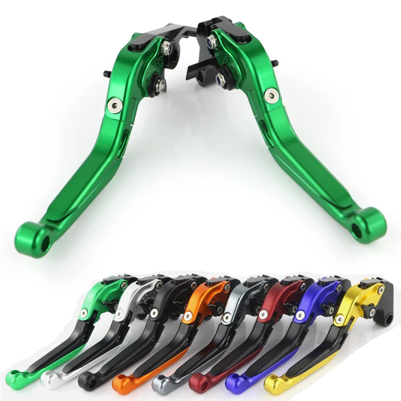 

Fit For Kawasaki ZRX1100 1200 ZZ-R1200 ZX1100 ZX-11 ZX-10 Tomcat VN1500 VN1600 Motorcycle Folding Extendable Clutch Brake Levers