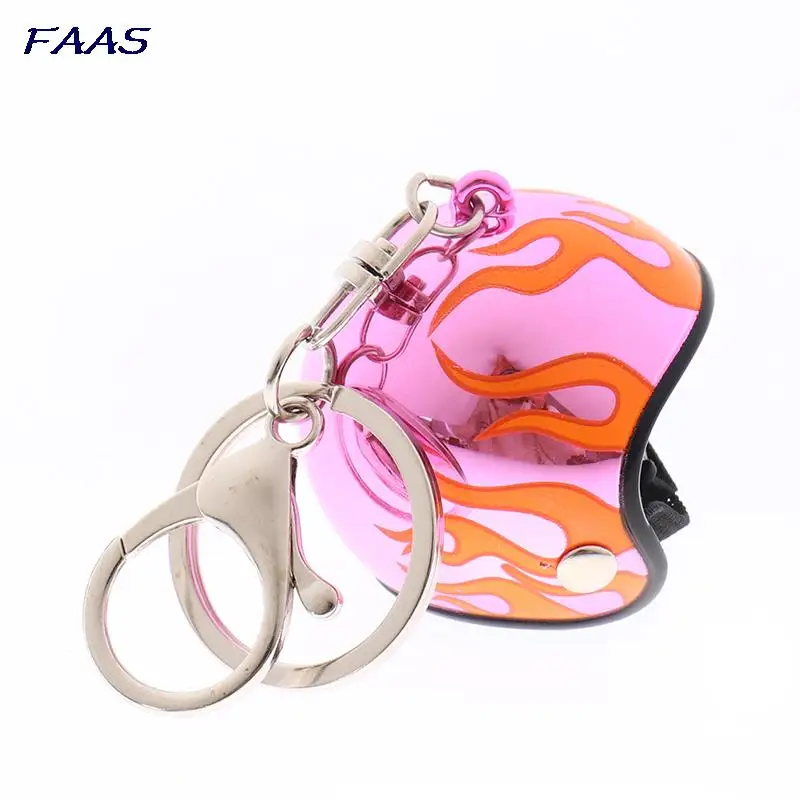 Motorcycle Helmet Keychain Keyring Key Chain Ring Pendant Men Women Kid Gift Birthday Christmas Xmax Present Collection Souvenir