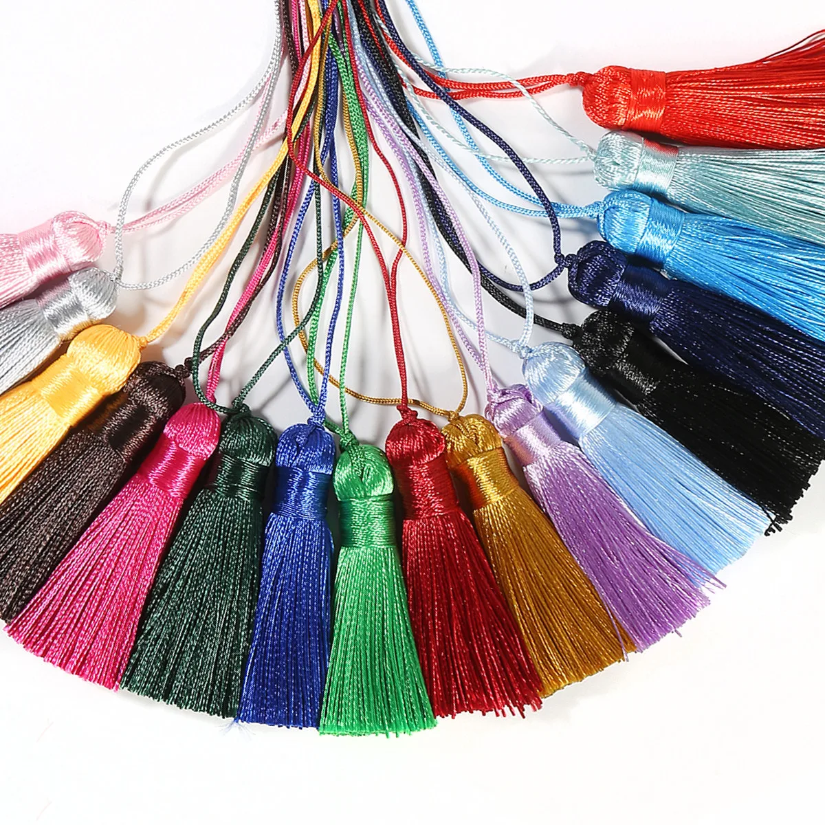 

10pcs/lot 5.5cm Polyester Tassel Fringe Brush DIY Craft Tassel Fringe Trim for Curtains Jewelry DIY Wedding Home Decor Accessor