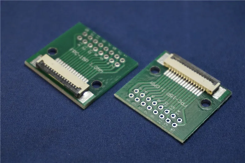 Adaptateur de ligne FPC, plaque adaptateur 15 broches Raspberry PI, caméra Raspberry Pie, espacement de 1.0mm, 10 pièces