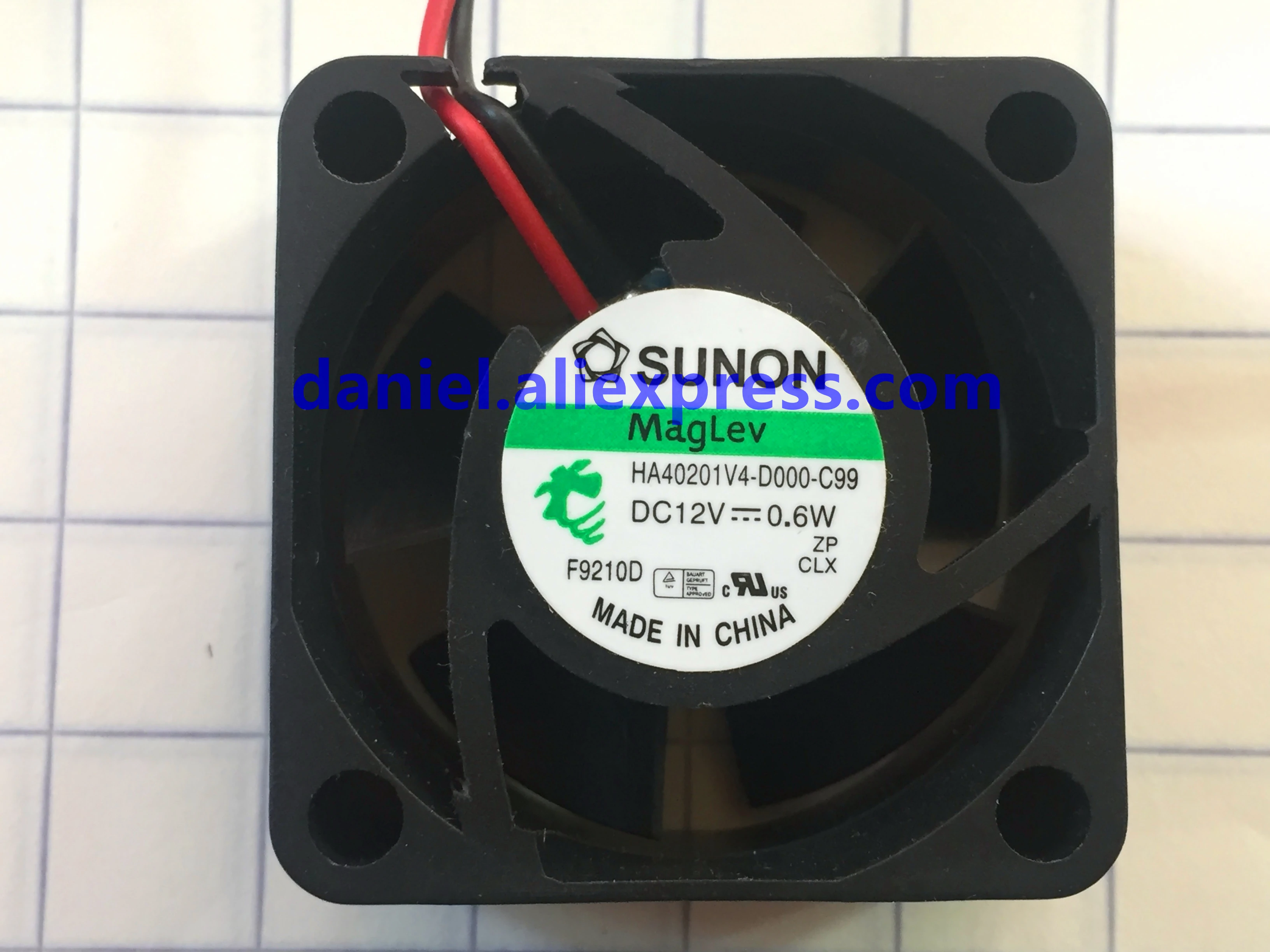 Original  HA40201V4-D000-C99 12V 0.6W  4020  silent cooling fan