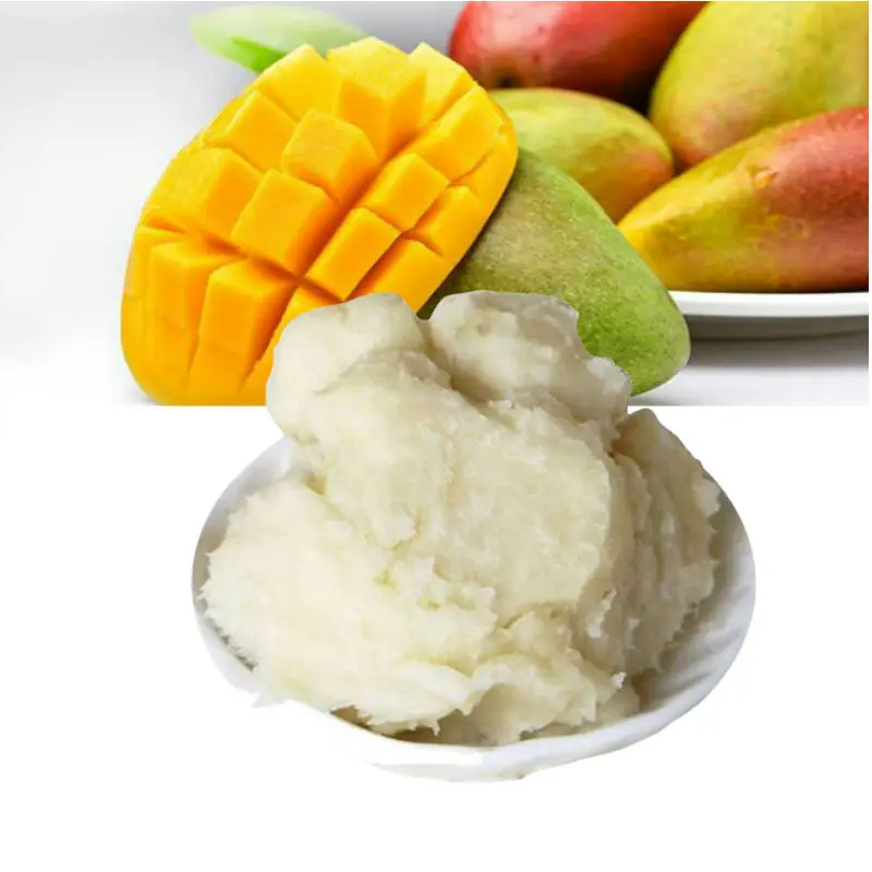 50g Dimollaure Organic Mango Butter Raw Skin Care Face Products Cosmetics Handmade Soap Materials Base Oil Cosmetics Raw