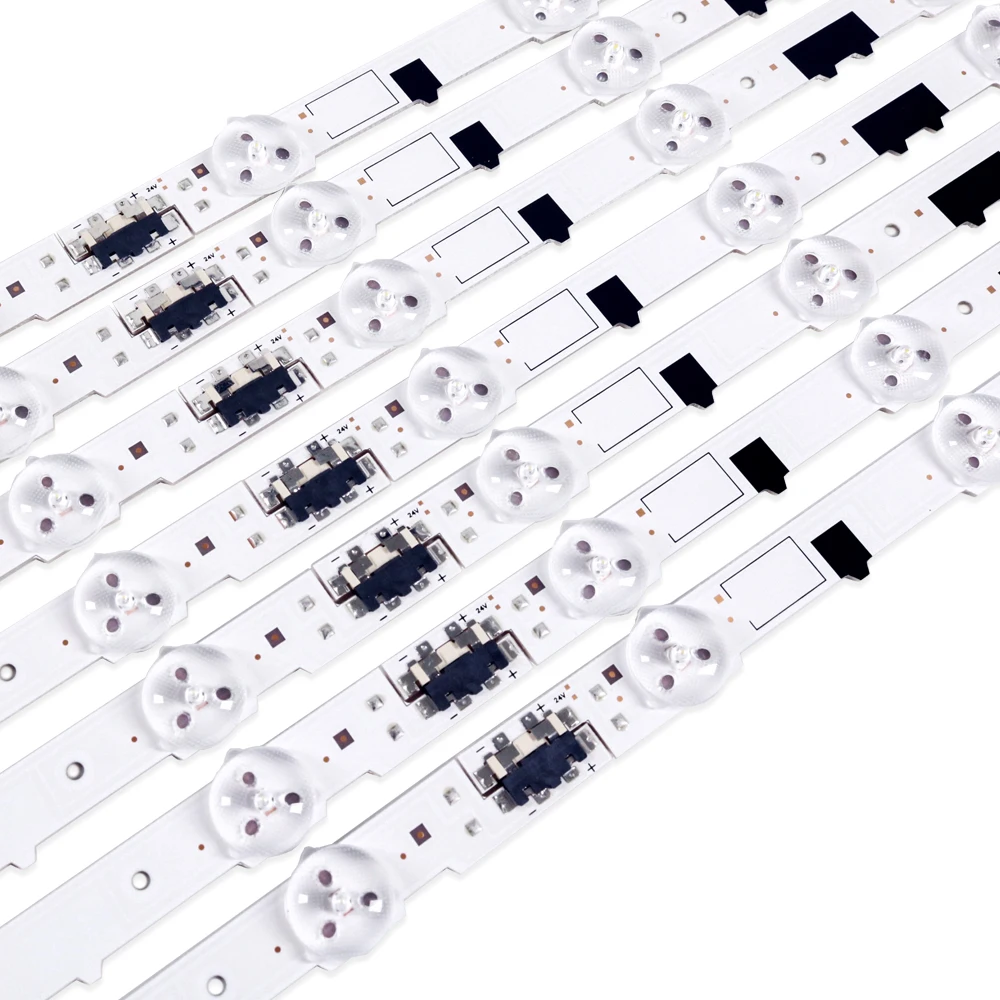 (New Kit)14 PCS LED strip for samsung UE40F6400 D2GE-400SCA-R3 D2GE-400SCB-R3 2013SVS40F L8 R 5 BN96-25520A 25521A 25304A 25305A