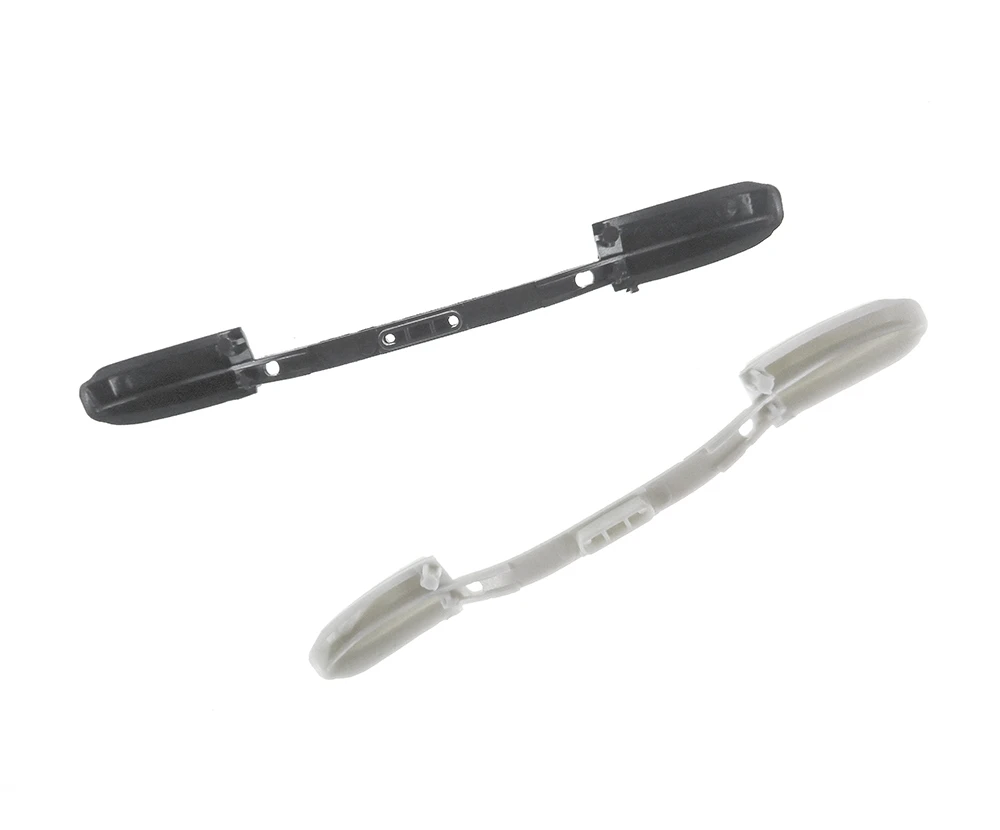 Kit pulsanti bianco e nero 2 pezzi paraurti LB RB per XBOX360 maniglia cablata e wireless striscia di copertura pulsante LB RB