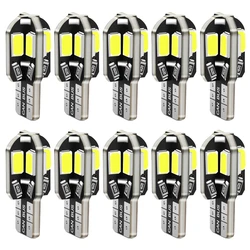 10X T10 Led Car Interior Bulb Canbus for VW Golf Polo Passat Scirocco Tiguan for Skoda Octavia Seat Warm White 4300K Red Yellow