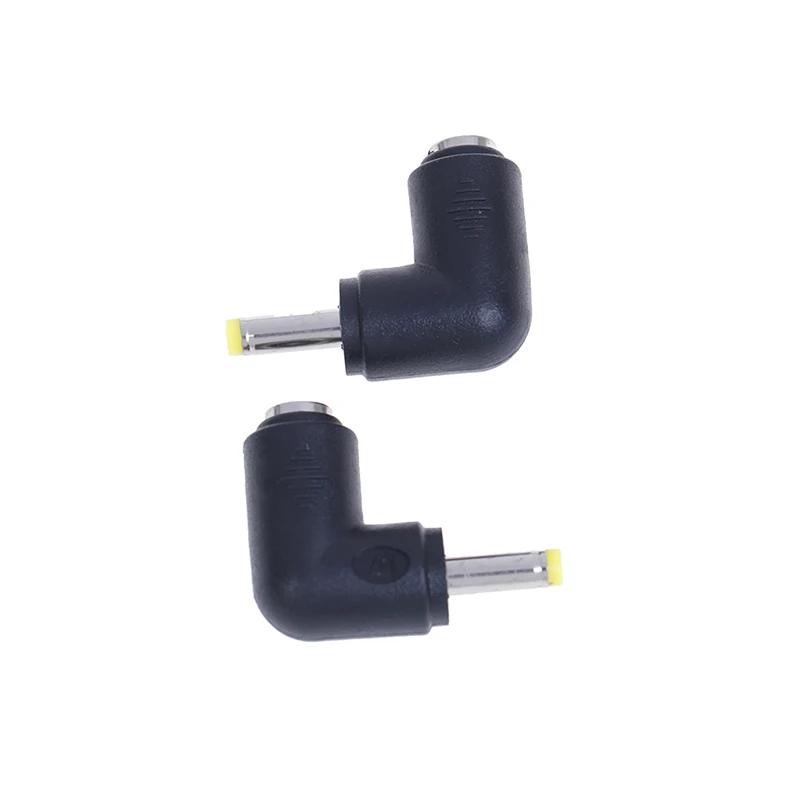 2 chiếc DC 5.5X2.1mm nữ để 5.5X2.5mm nam quyền góc kết nối adapter
