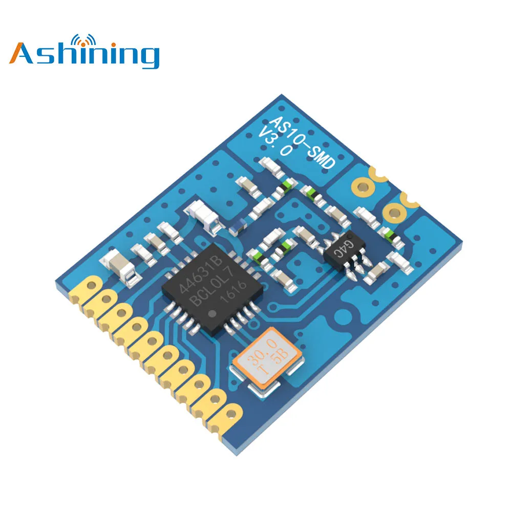 433MHz Remote Sensor SPI TX RX Rf Transmitter Receiver Module AS10-SMD Ashining