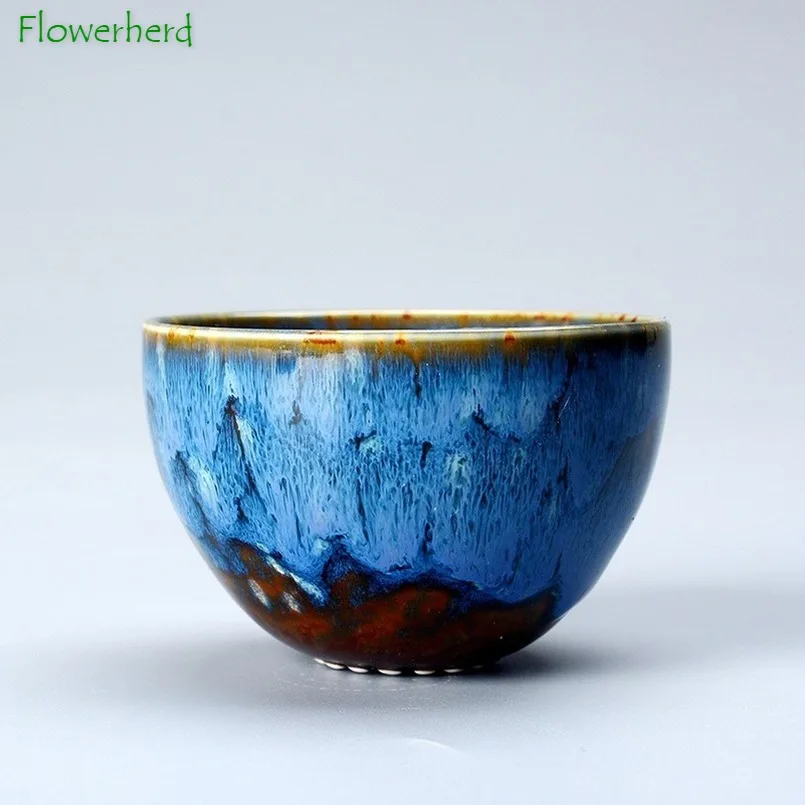 Ceramic Porcelain Tea Cup Teaware Kiln Tea Cup Porcelain Not Pour A Cup Tea Bowl Creative Master Cup Kung Fu Tea Cup