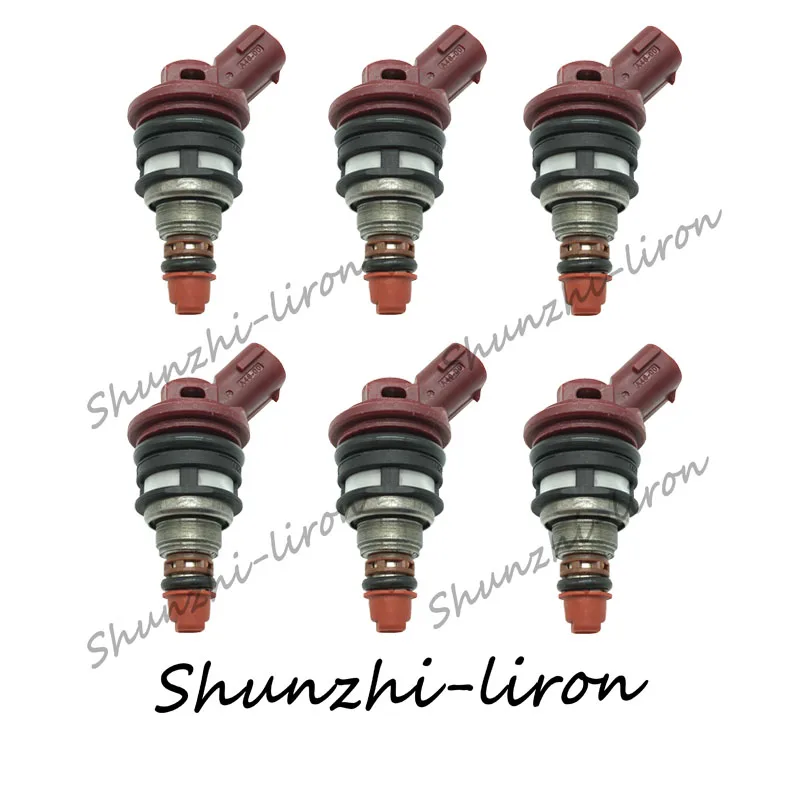 6pcs Fuel Injector Nozzle For Subaru WRX STI MY99 EJ20 E85 EJ25 1200CC OEM:166U1-SB120 166U1SB120