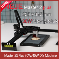 NEJE Master 2S/3 Plus 30W CNC Laser Engraving Machine 255x440mm Engraver Laser Cutter-Lightburn-Bluetooth App Control Printer