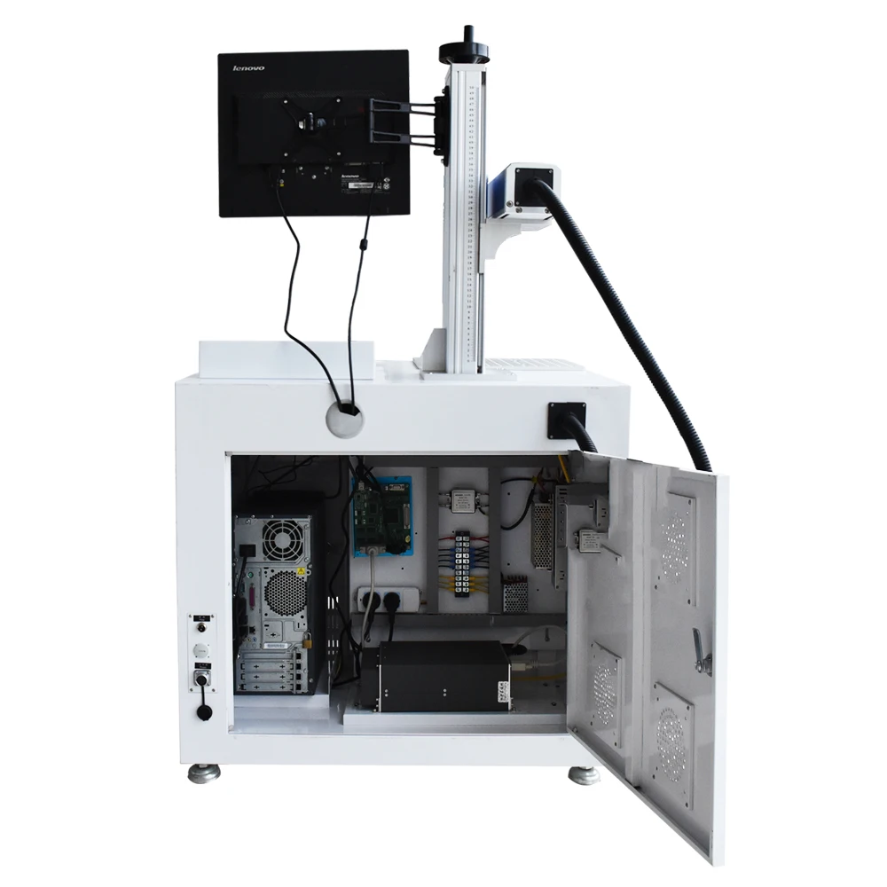 Can Factory Audit Wall Laser Marker 100W Laser a fibra Co2 Fast Fiber Marker Laser Cutter