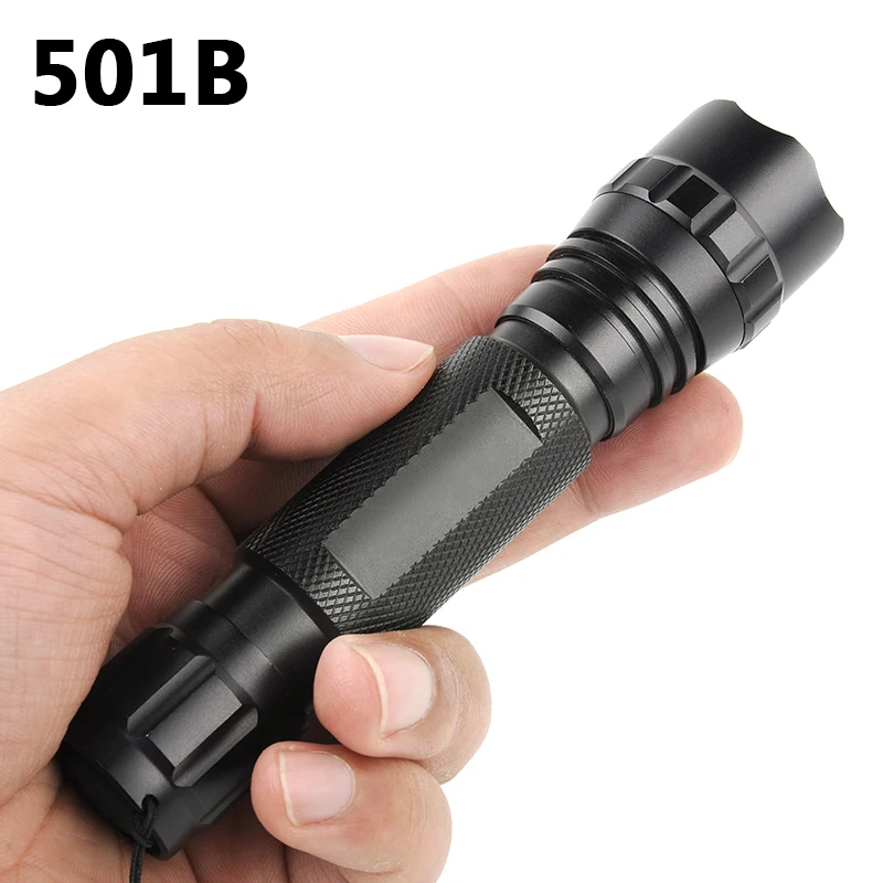 Tactical Led Flashlight XM-L2 U3 5000Lm Zoom torch Aluminum Remote Switch 5 emitting colors white green red blue For Hunting