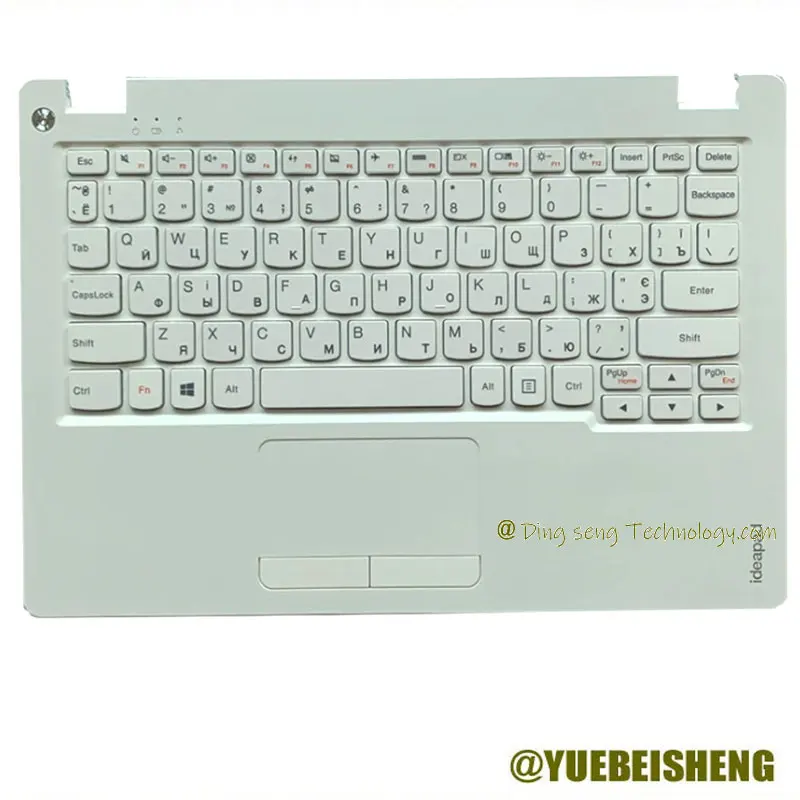 NEW For Lenovo ideapad 110S-11 110S-11IBR Palmrest RU Russian keyboard Upper Cover Touchpad 5CB0M75970