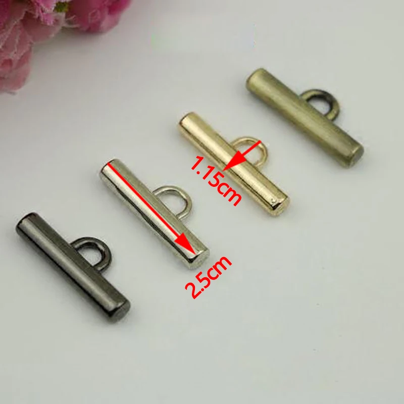 Cadena de acero para bolso de mano, accesorio de color dorado, plateado, negro pistola, bronce cepillado, correa cruzada de hombro con cierres OT,