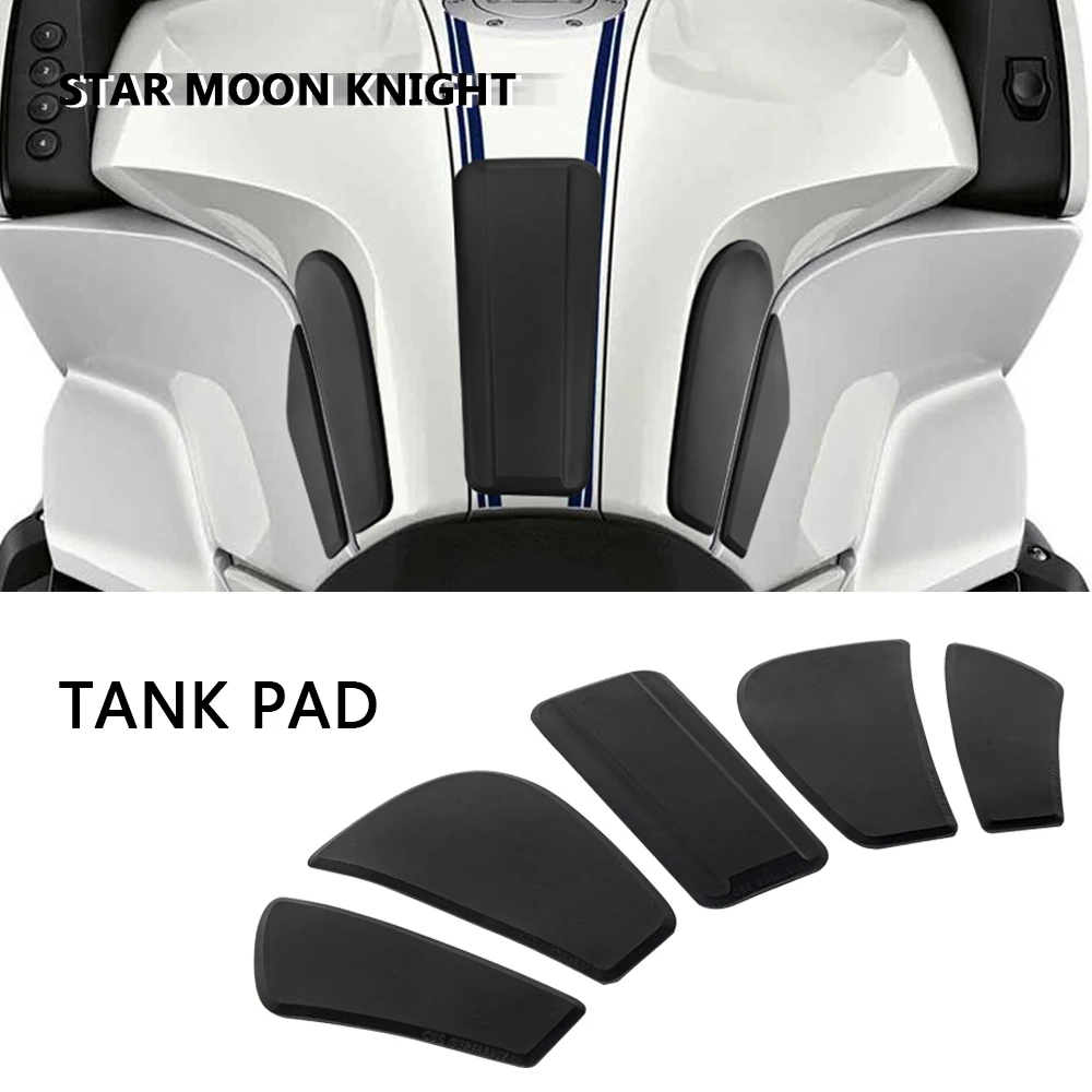 Motorcycle side fuel tank pad Tank Pads Protector Stickers Decal Gas Knee Grip Traction Pad Side Sticker For BMW R1250RT R1200RT