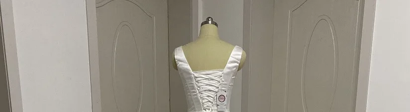 Vestido de novia de satén para playa, prenda sencilla con cuello en V y abertura lateral, talla grande