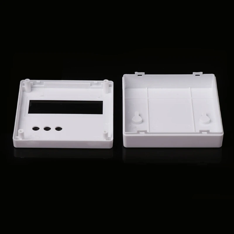 86 Plastic Project Box Enclosure Case for DIY LCD1602 Meter Tester With Button Wholesale