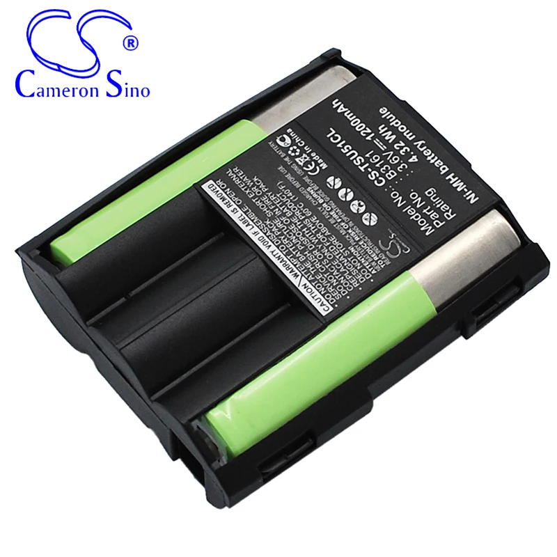 CameronSino Battery for Bang & Olufsen Beocom 5000 fits Hirschmann B3161 Cordless phone Battery,Landline battery 1200mAh 3.60V