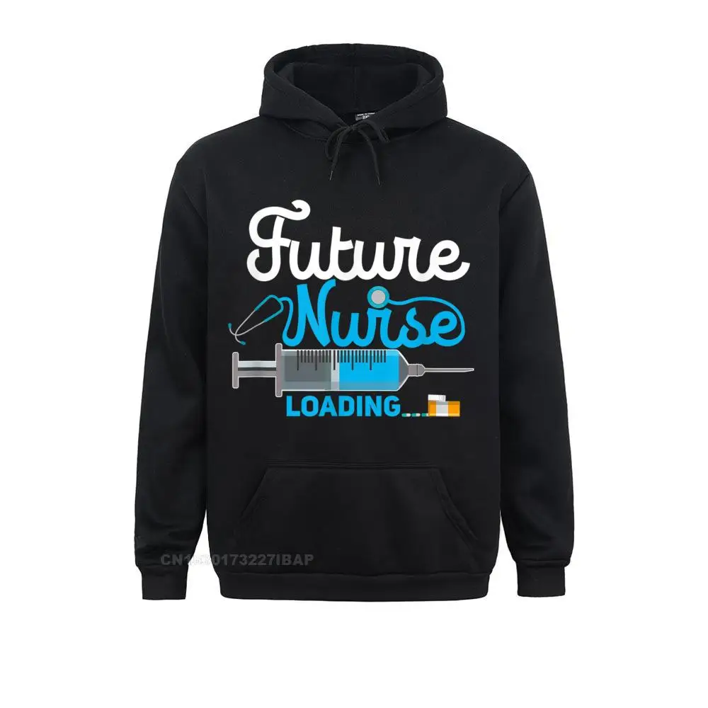 Future Nurse Loading... Funny Nursing Education Gift Women Sweatshirts Customized Long Sleeve Hoodies Designer Europe Hoods