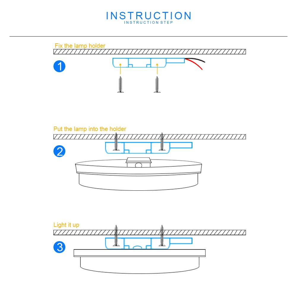 AC 85-265V LED Ceiling Light 48W 36W 24W 18W 13W 9W 6W LED Panel Light Surface Mount Embedded UFO Down Light LED Panel Lamp