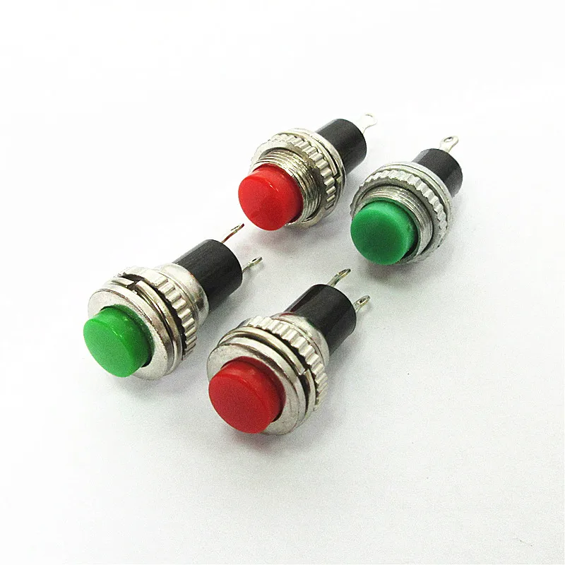 YYT 10PCS 10MM small button switch DS-316 DS-314 lock-free self-resetting doorbell horn switch button switch