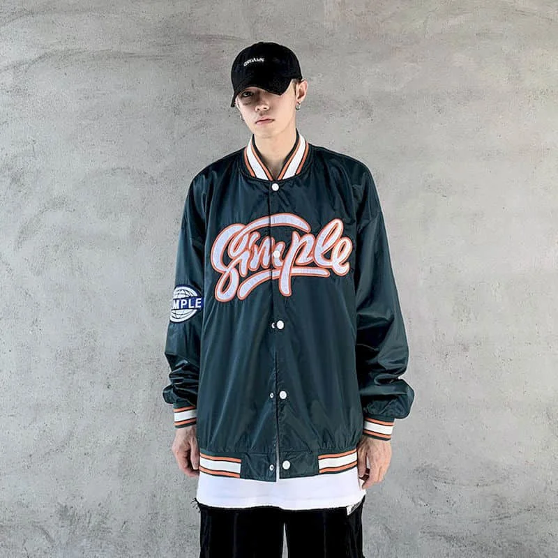 Men's jackets spring autumn retro embroidery baseball uniforms vintage man women hip-hop boys street casual sports tops