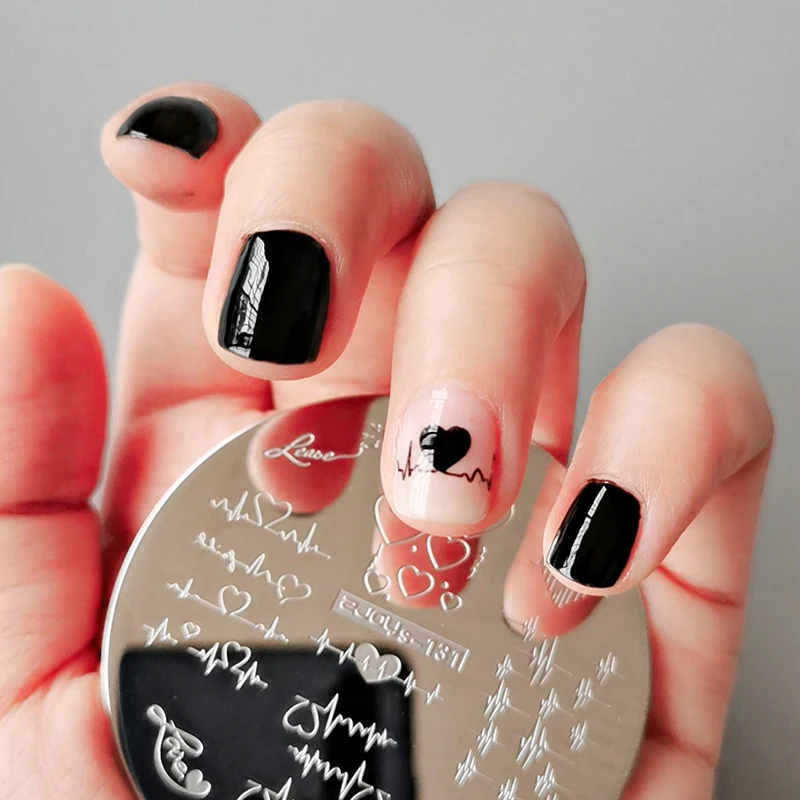 Nail Art Stamping Plates Snowflake Template Flowers Image Plate Zjoys Series Nail Printing Tools