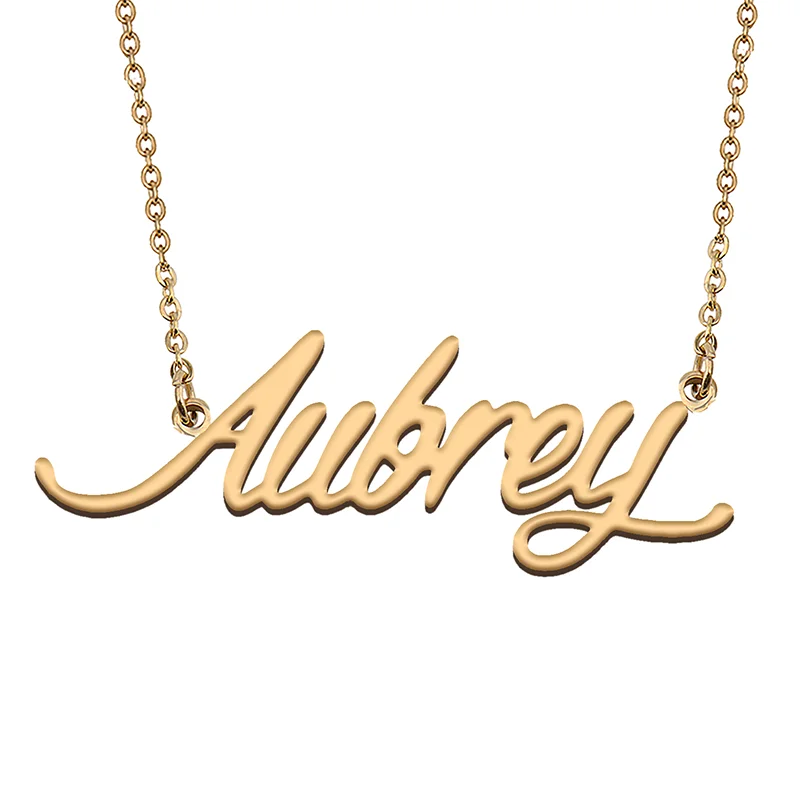 

Aubrey ожерелье с именем на заказ индивидуальный кулон чокер персонализированные ювелирные изделия подарок для женщин девушек подруг Рождественский подарок
