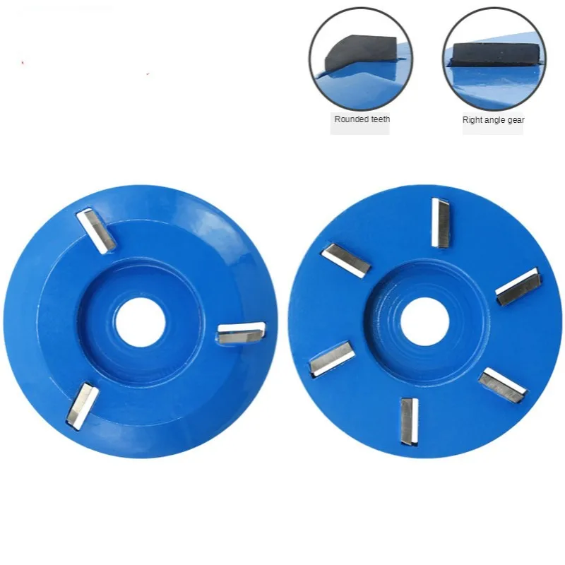 90mm ağaç İşleme Spade disk ark ahşap oyma açı öğütücü öğütme ve oyma altı diş bıçağı