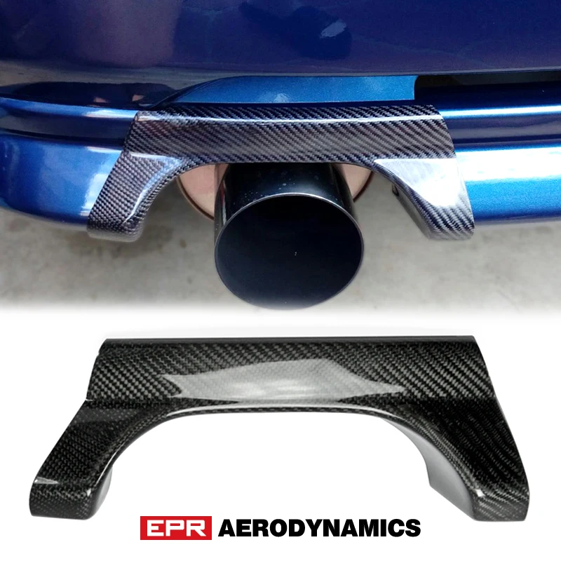 Car-Bodykits For Mitsubishi Evolution EVO 5 6 Carbon Fiber CP9A Rear Bumper Exhaust Heatshield Heat Shield