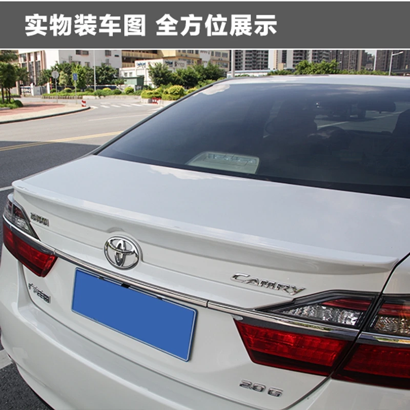 For 2012 2013 2014 2015 2016 2017 Toyota Camry Car Rear Trunk Lid Boot Car Spoiler Wings Tuning Exterior Accessories